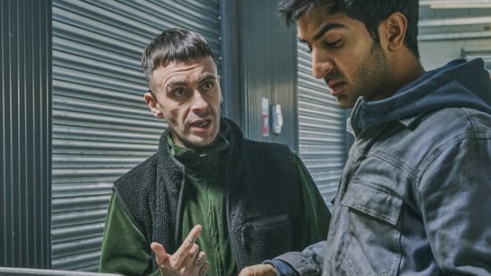 Кадр из 6 серии 1 сезона сериала «Голяк»